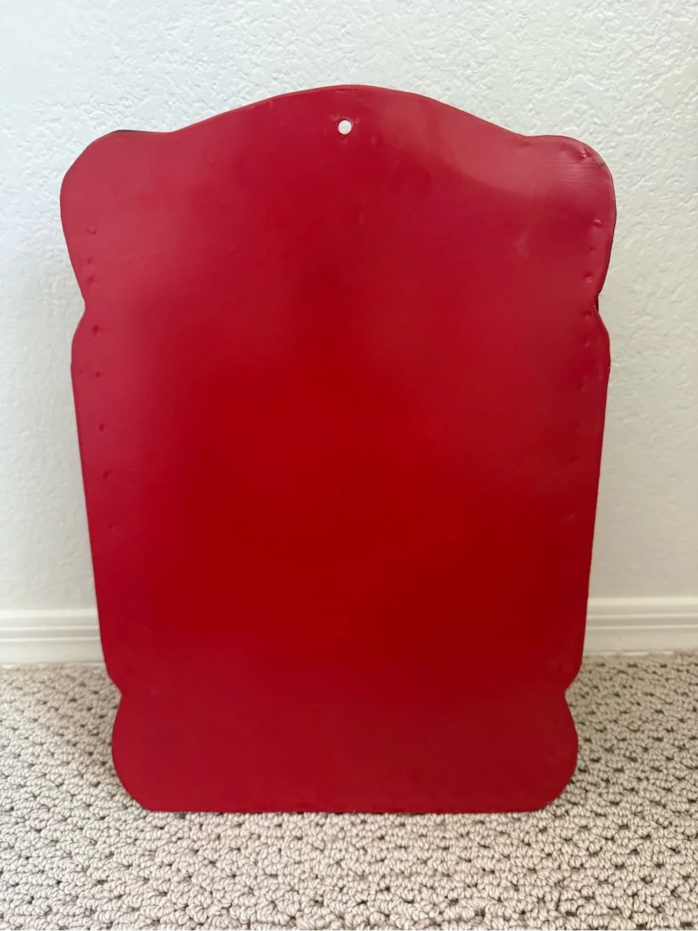 Red Vintage-Style Wall Mailbox - 
